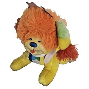 VINTAGE!  🌈 1983 Hallmark Mattel Rainbow Brite Puppy Plush Dog 12"